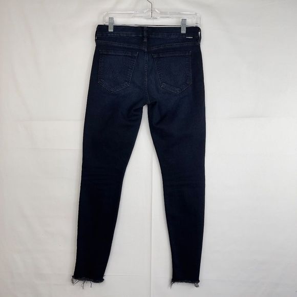 Mother The Looker Ankle Frayed Hem Jeans - Picture 4 of 14